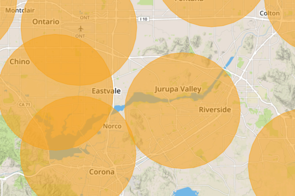 Airmap drone no fly zones