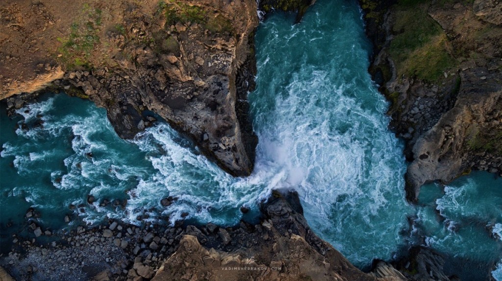 Watch this epic drift scene shot from a drone