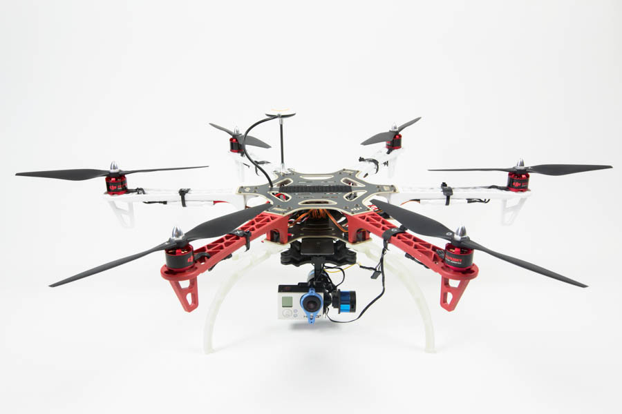 how to build a hexacopter drone rig 550 kit DJI