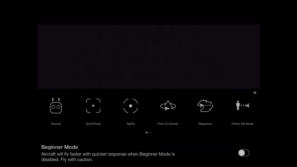 Intelligent Flight Modes-DJI Go App Drone
