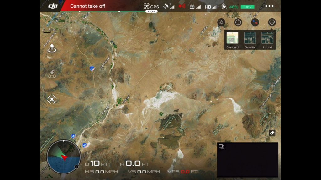 Maps-DJI Go App Drone
