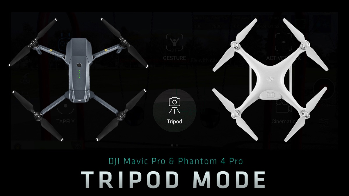 tripod mode mavic 2