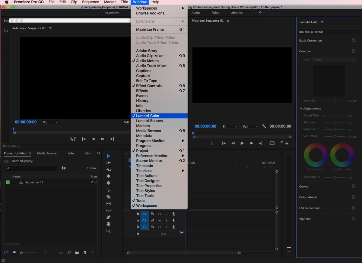 Adobe Premiere Lumetri