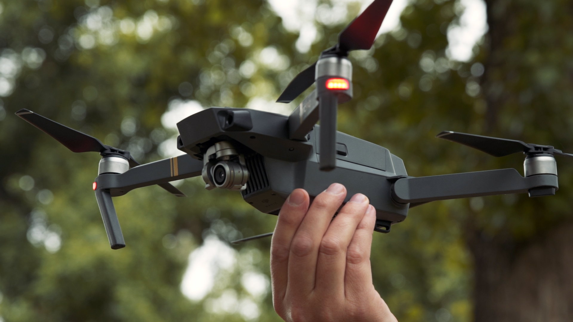 Hand catching & launching drone - 