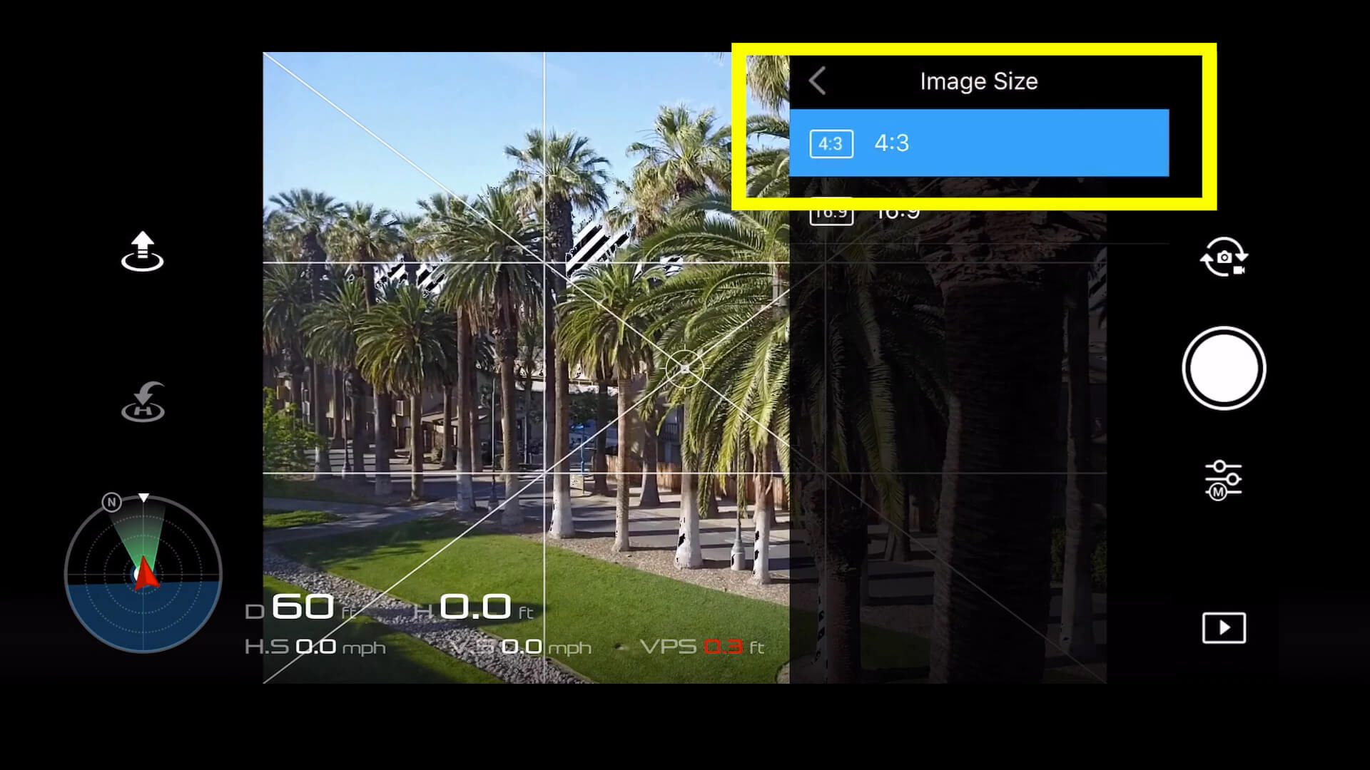 21 basic camera settings for dji drone photos - image size