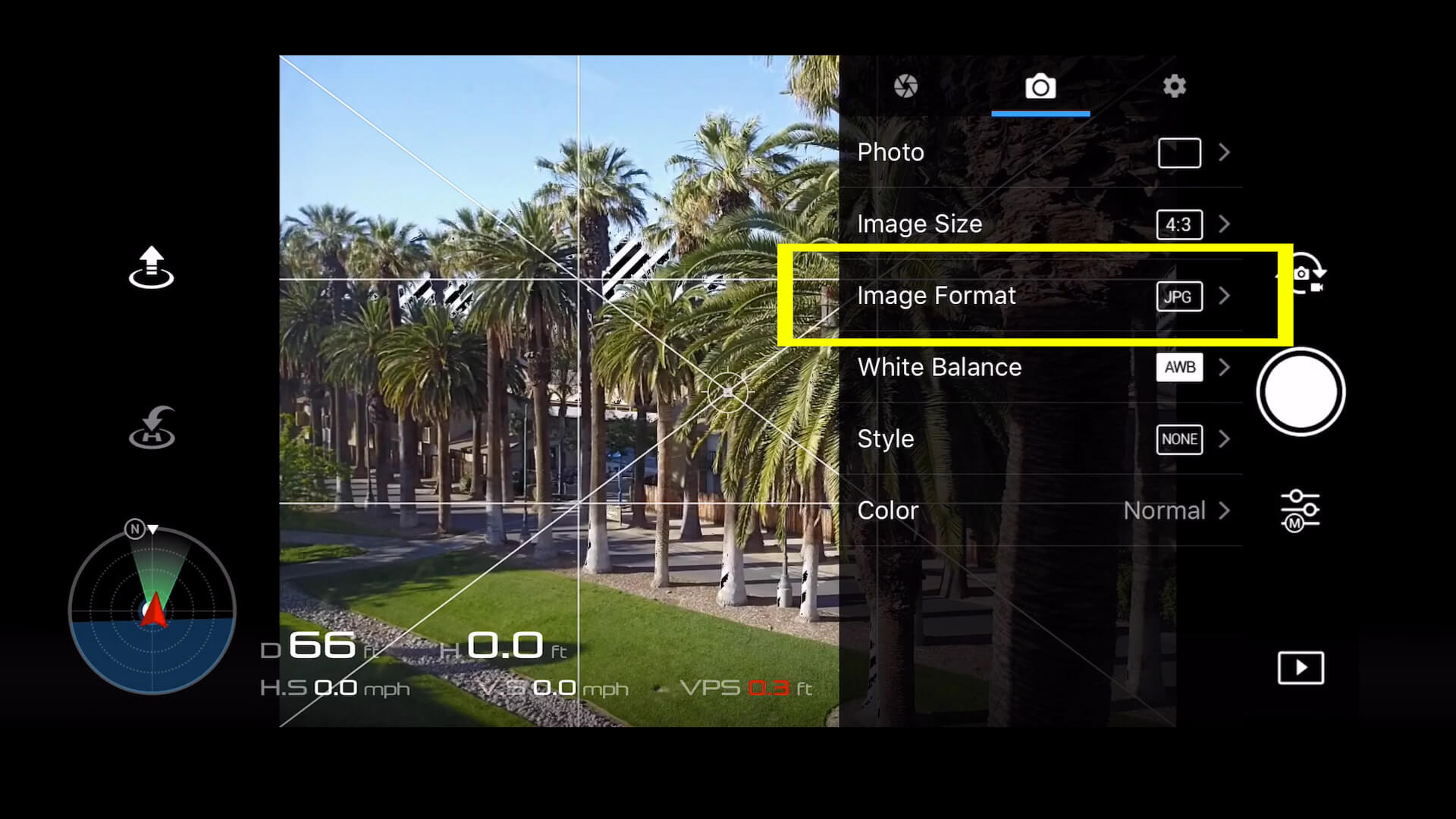 22 basic camera settings for dji drone photos - image format