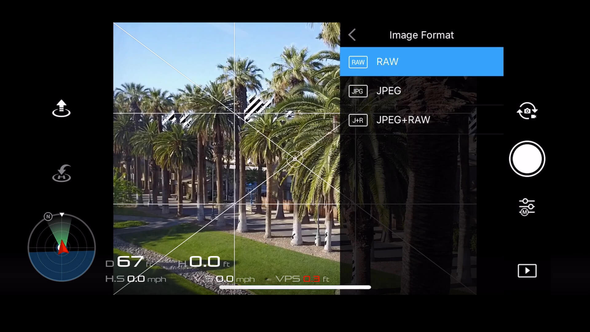 23 basic camera settings for dji drone photos - raw