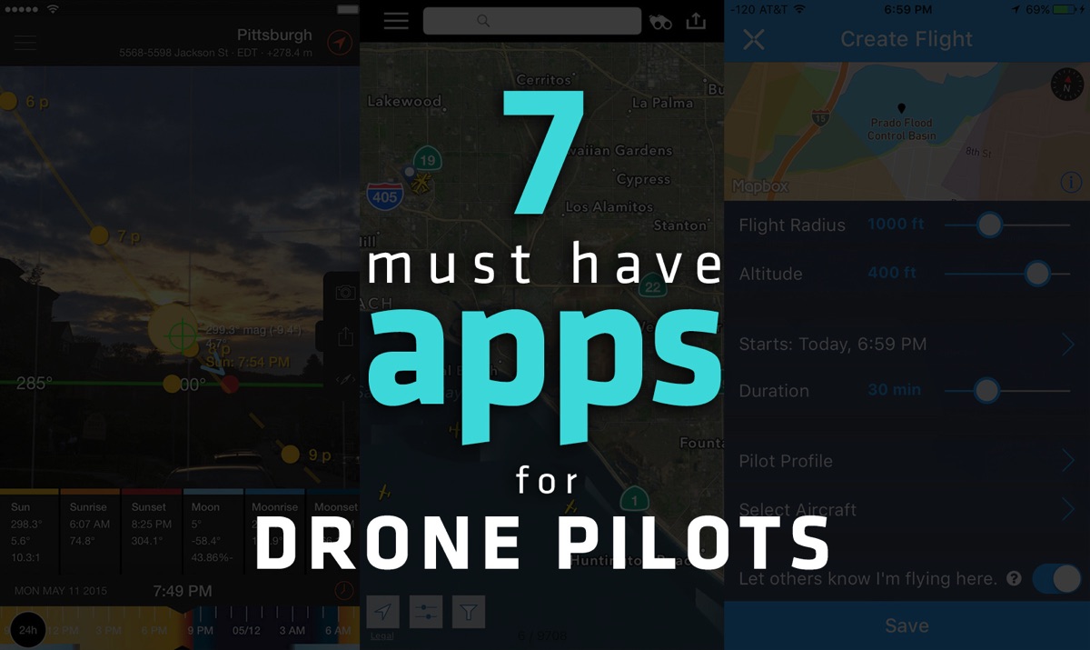 7 must have apps for drone pilots