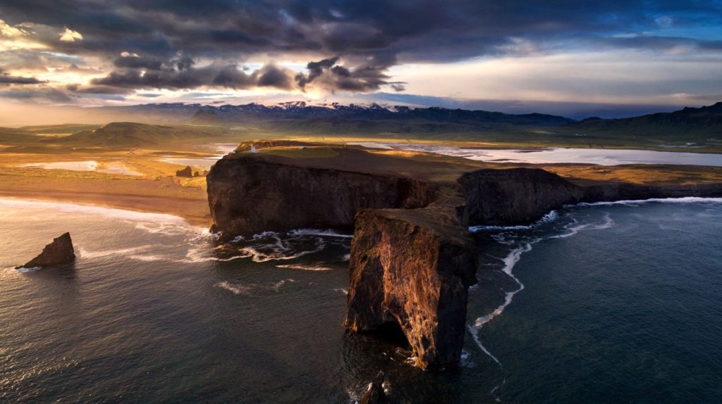 3 Iceland-cape drone photo video