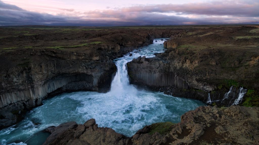 5 Aldeyarfoss-dji drone photo video